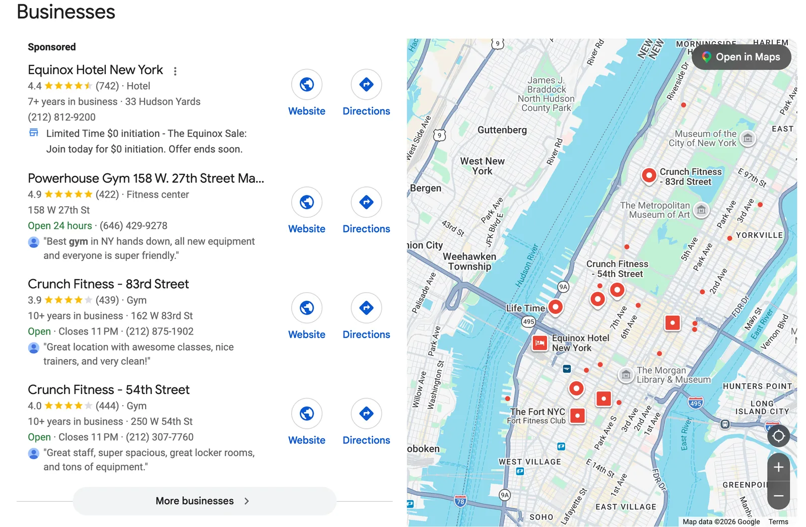 Google Local Pack